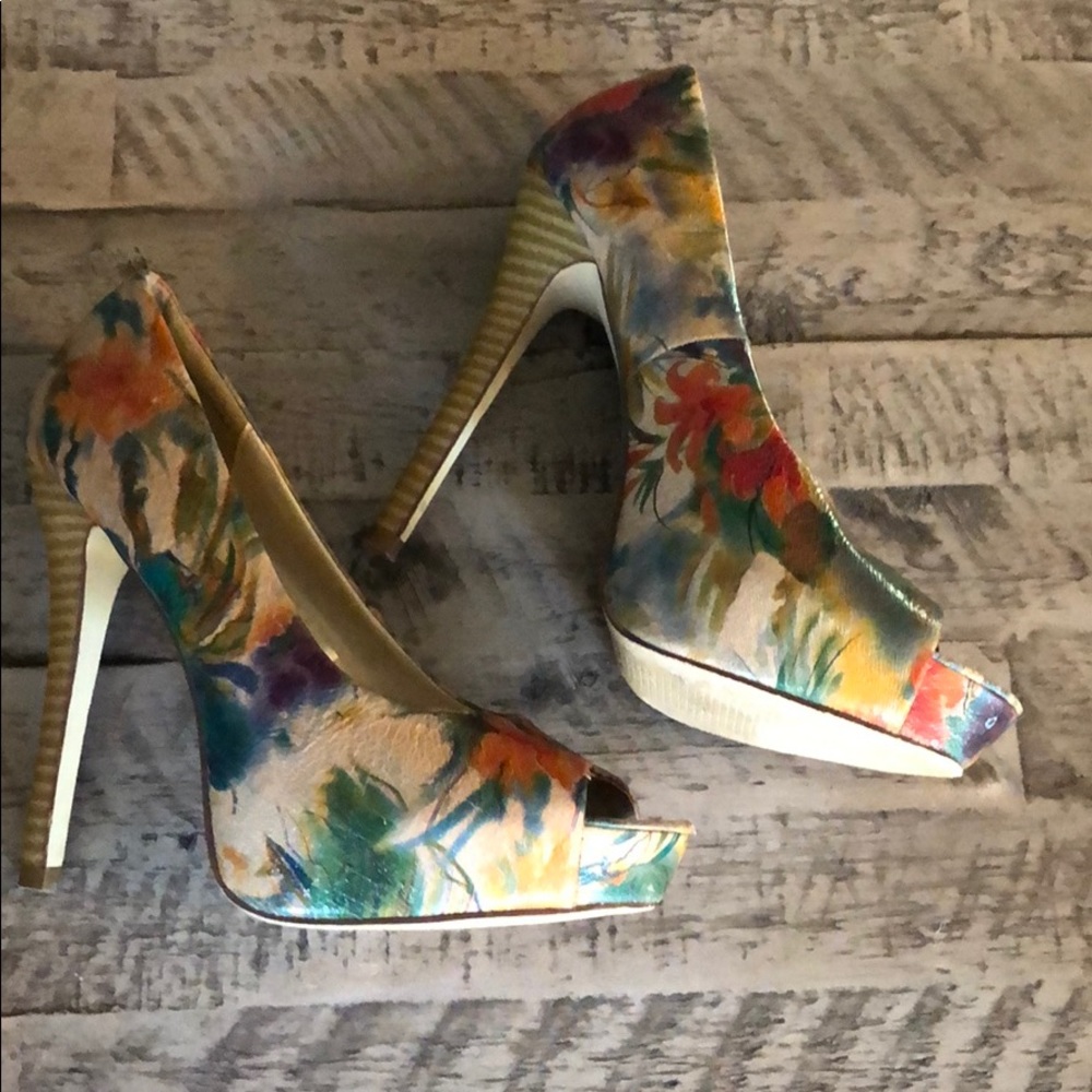 Floral Heels